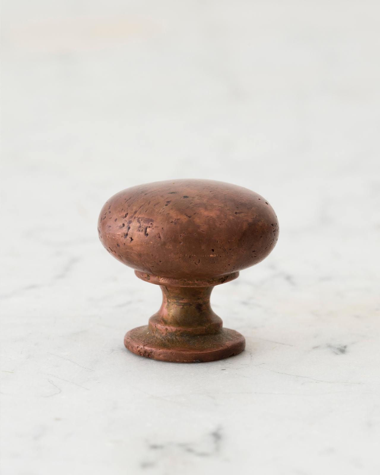 Aged Copper Knobs DeVOL Kitchens   Aged Copper Classic Knob   Medium 