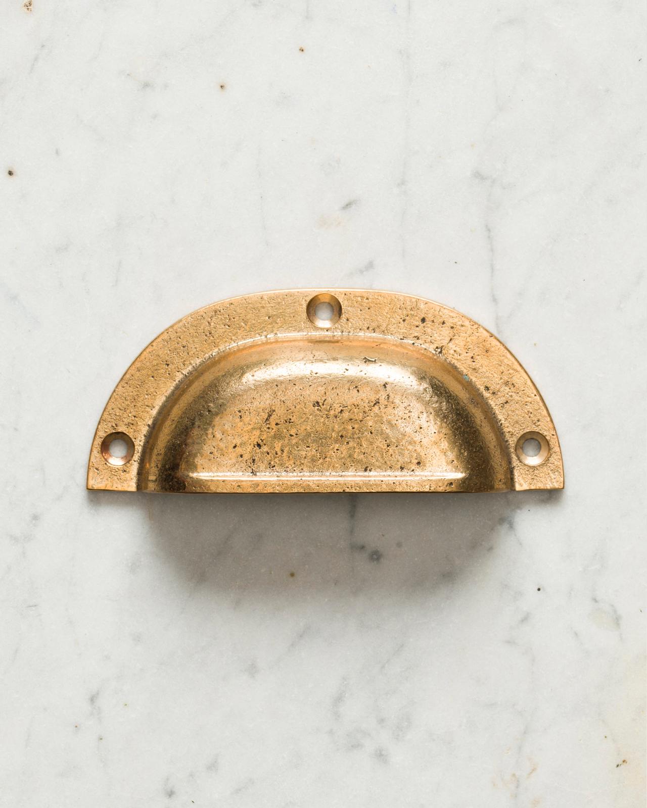 Polished Bronze Classic Handle | deVOL Kitchens