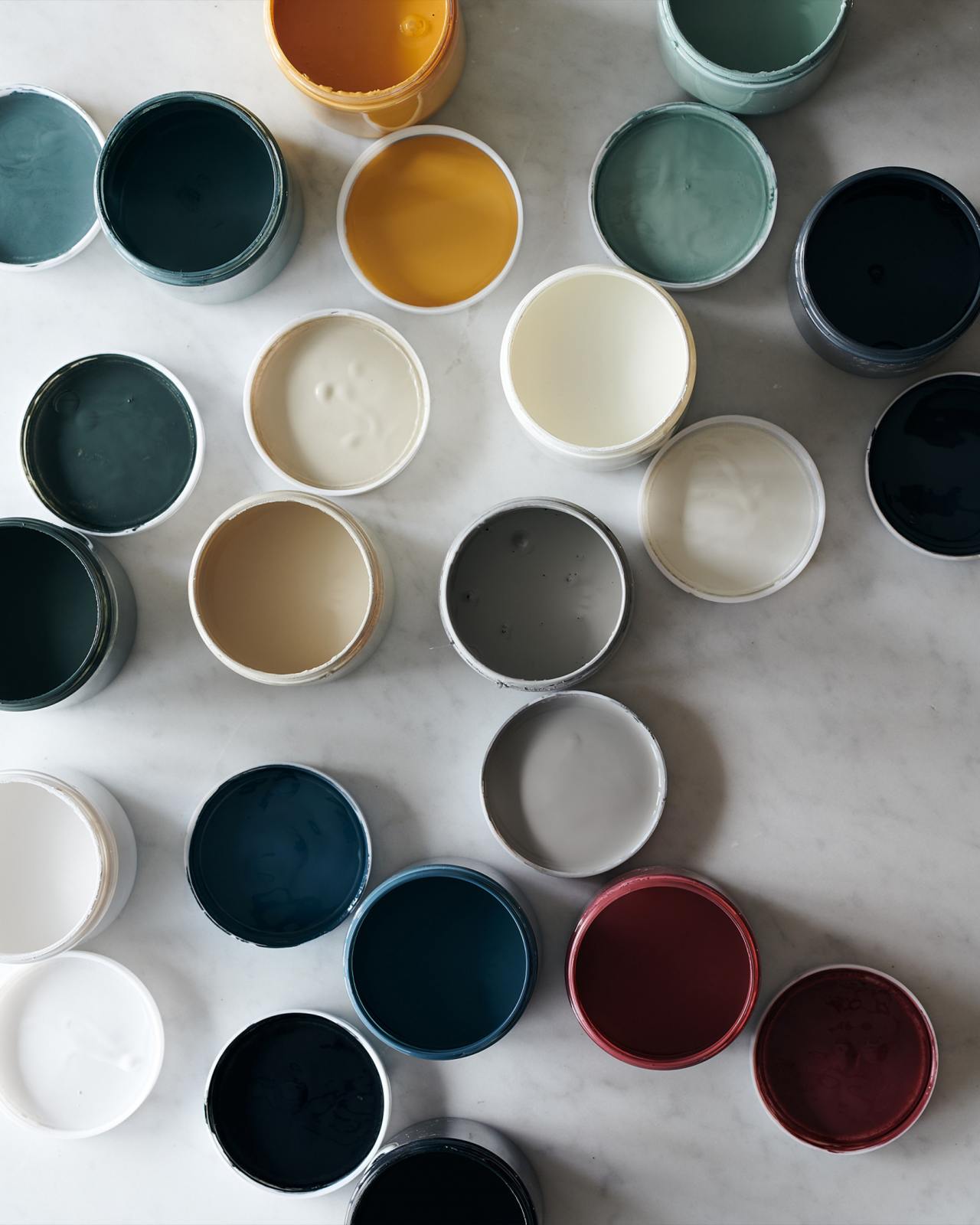 Paint Sample Jars | deVOL Kitchens