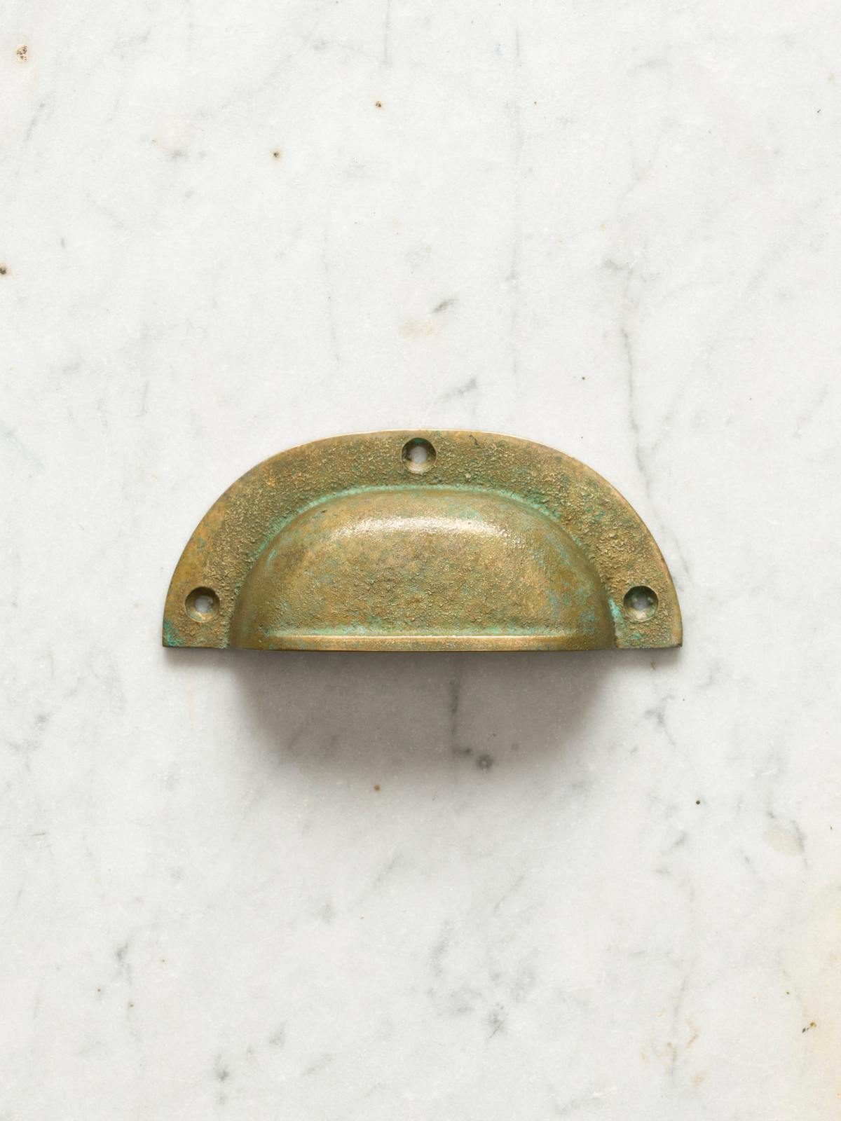 Aged Verdigris Brass Classic Handle | deVOL Kitchens