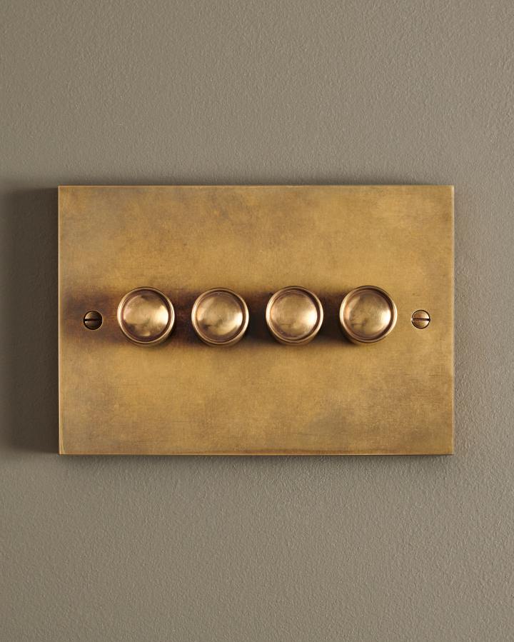 copper light switch dimmer