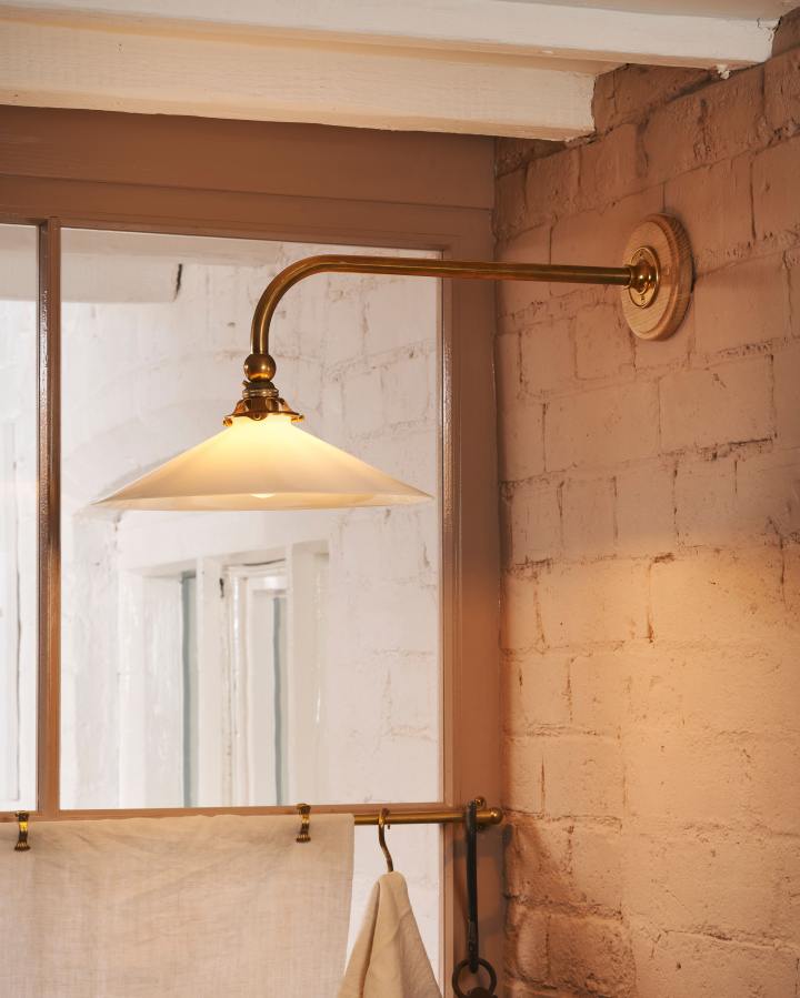 The Milk Glass Task Light